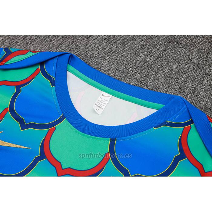 Chandal del Barcelona Manga Corta 2024-2025 Verde - Pantalon Corto